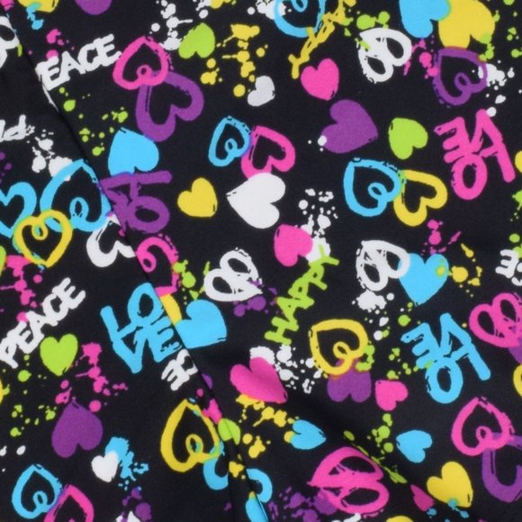 Maui & Sons Swim Shorts Boyshort Girls 16 Peace - Picture 8 of 8